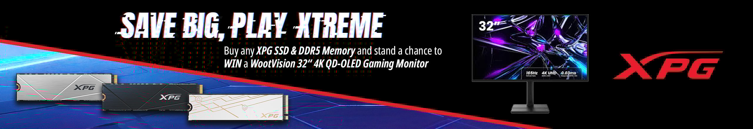 XPG Cyber Monday Play Xtreme