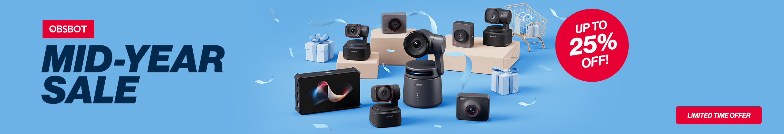 OBSBOT Mid-Year Sale